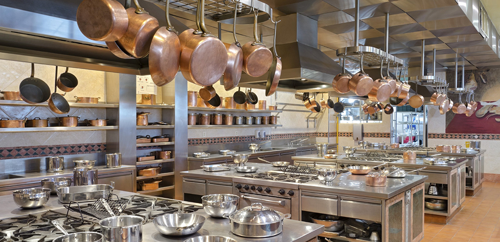 A ventilação em cozinhas profissionais