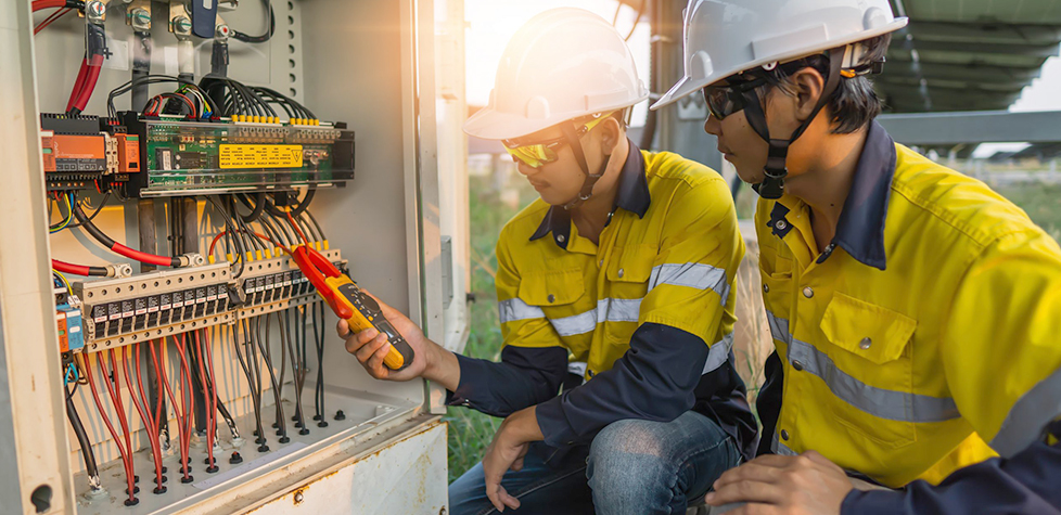 A segurança dos equipamentos elétricos de máquinas