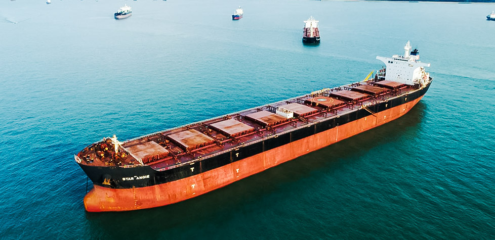 Como controlar a umidade do minério de ferro no transporte marítimo