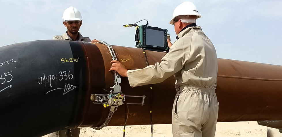 O ensaio phased array para inspeção de solda