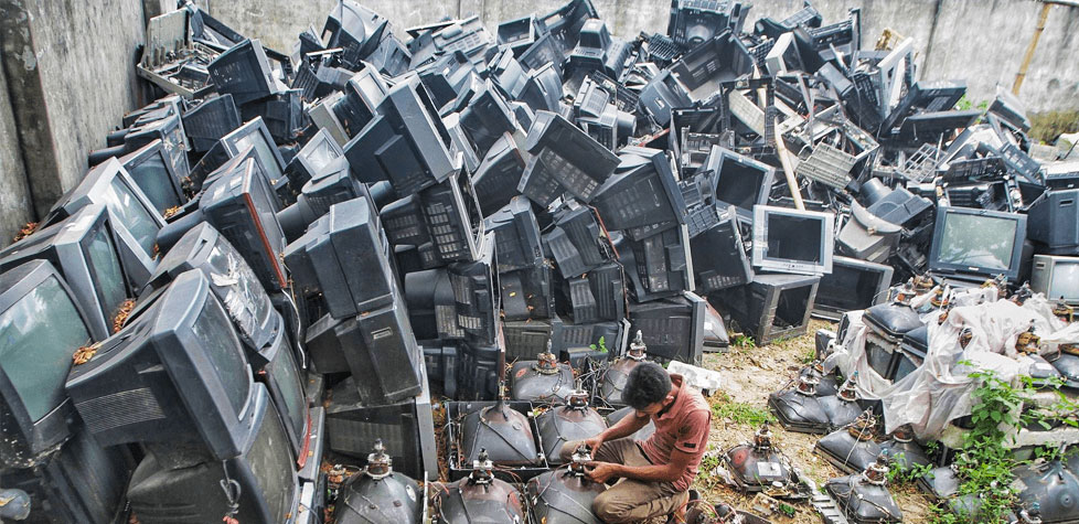 Um esforço global contra o lixo eletrônico