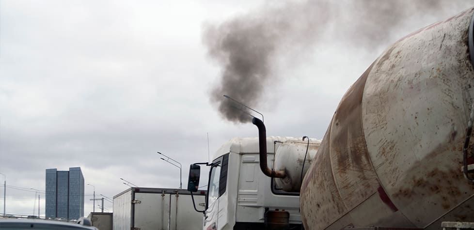 A análise dos gases e do material particulado emitidos por motores a diesel