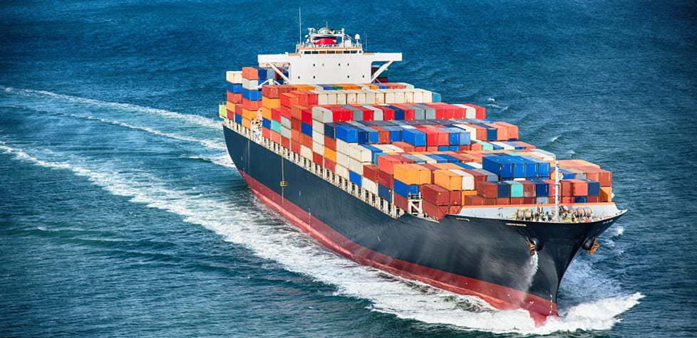 A logística marítima internacional está em compasso de espera