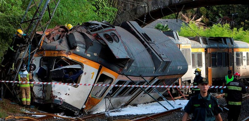 A classificação dos acidentes ferroviários