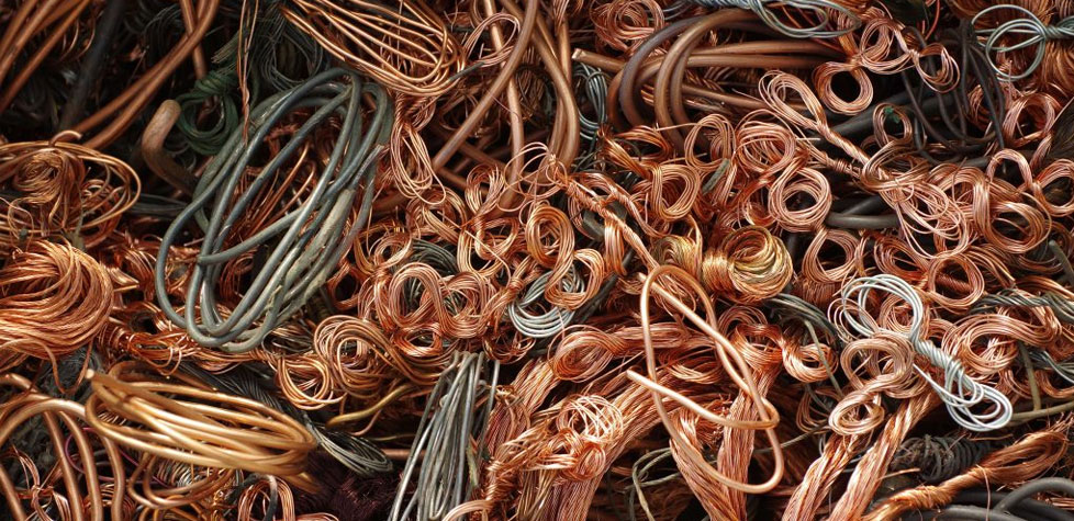 O cobre como um elemento chave da reciclagem consciente