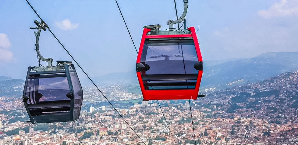 A manutenção e a operação dos teleféricos monocabos com movimento contínuo