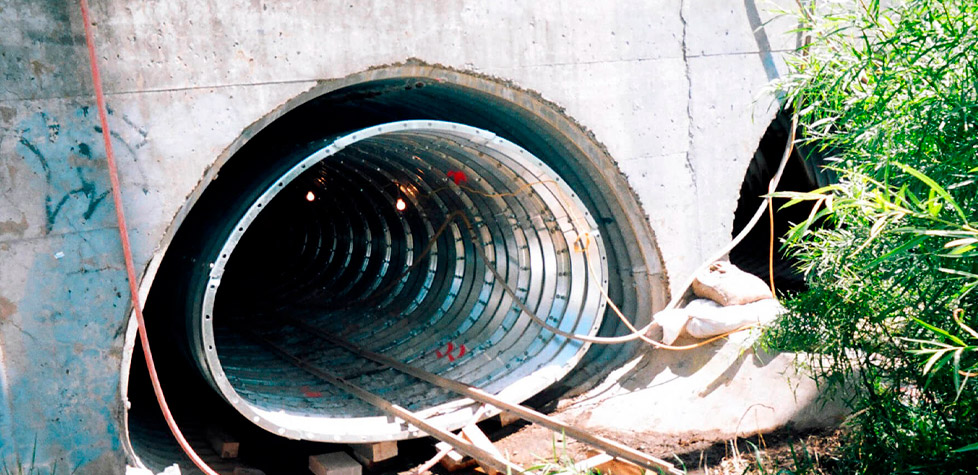 A normalização das estruturas flexíveis em obras pelo método tunnel liner