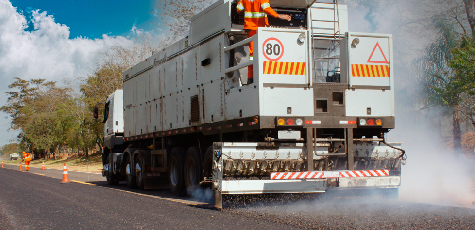 As especificações dos espargidores de pó ligante para a construção de rodovias