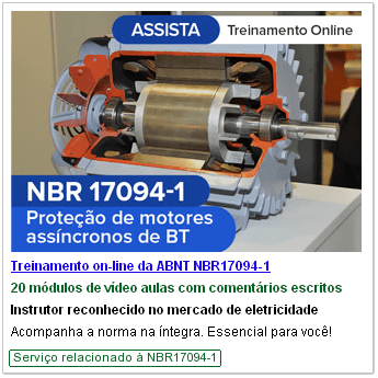 Serviço relacionado à NBR17094-1