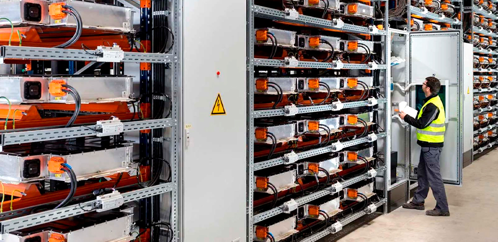 Os requisitos elétricos e os ensaios de baterias para o armazenamento de energia