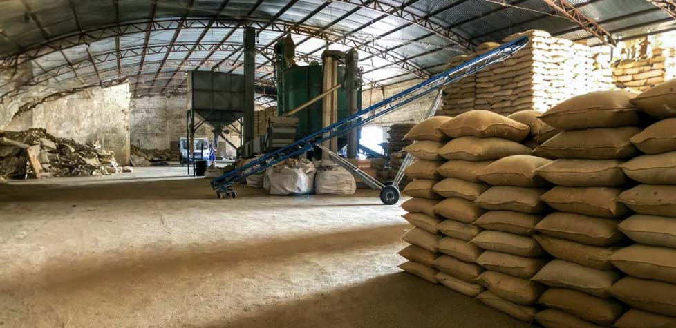 As medidas de segurança no armazenamento de pós agrícolas ou alimentícios