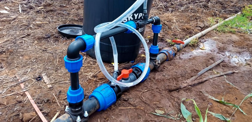 As especificações e os ensaios em bombas injetoras acionadas a água