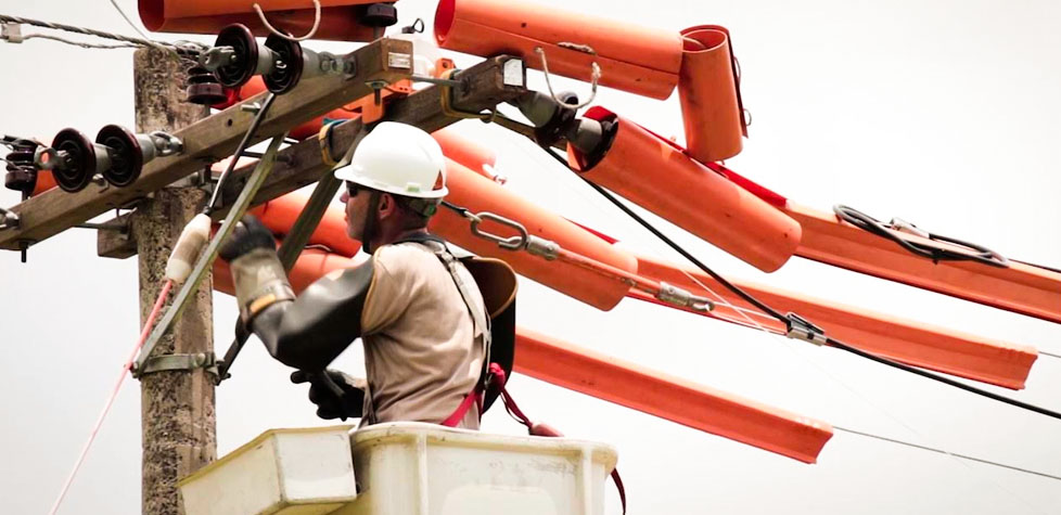 Os problemas com as cestas aéreas em redes de 34 kV