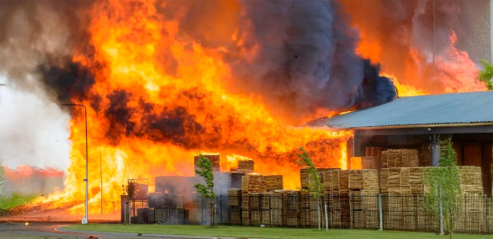 Os riscos de incêndio no processamento de madeira e em marcenarias