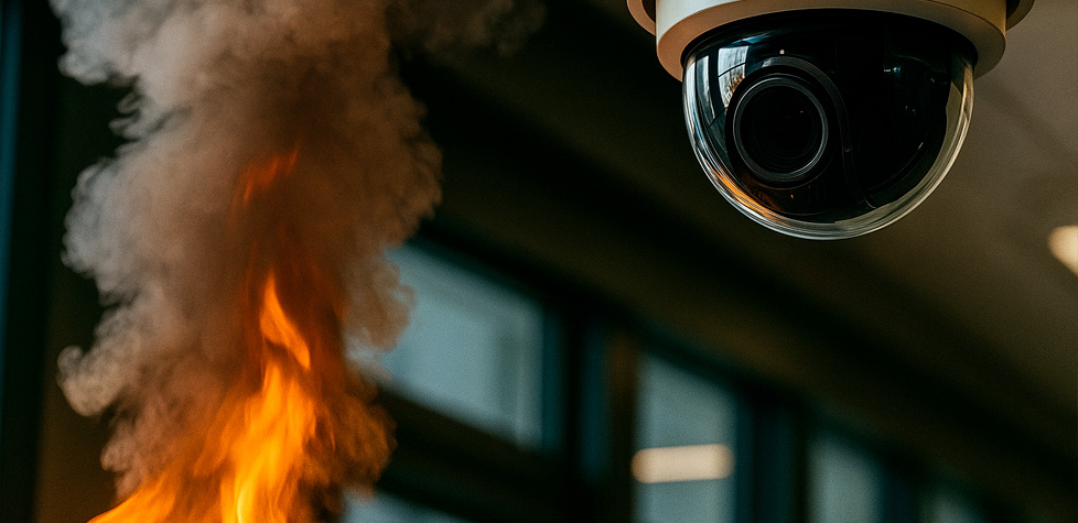 Os sistemas de detecção e alarme de incêndio por vídeo