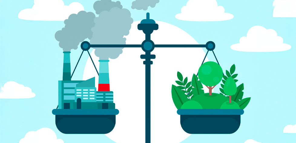 A neutralidade de carbono pela quantificação e compensação da pegada de carbono