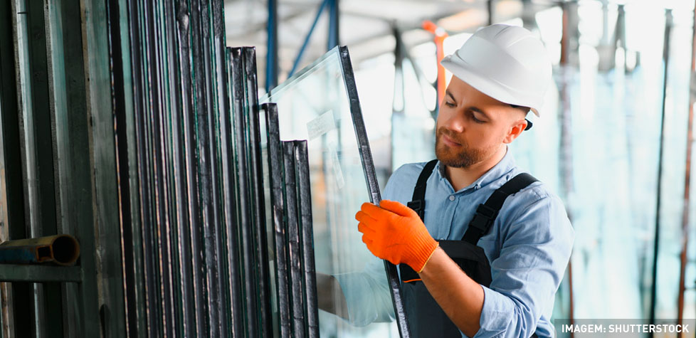 O uso do vidro na construção civil