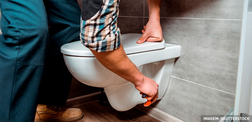 Os procedimentos e as condições para as instalações das bacias sanitárias