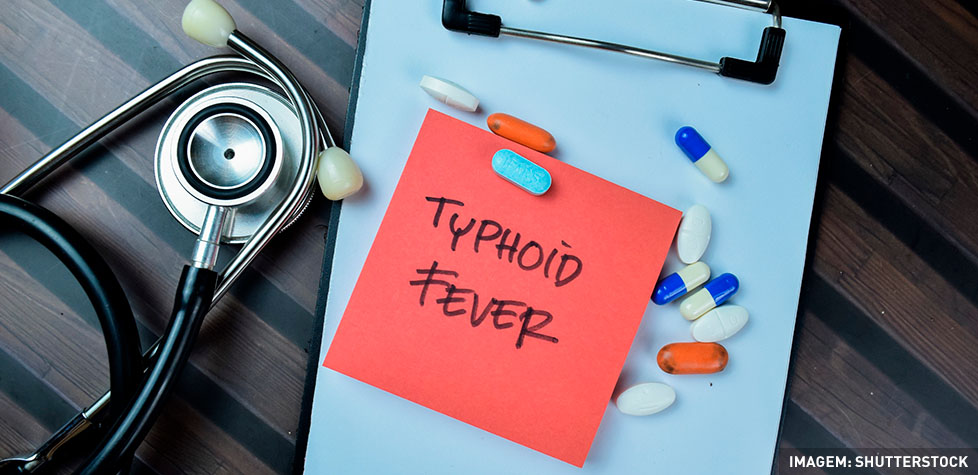 A caracterização médica da febre tifoide