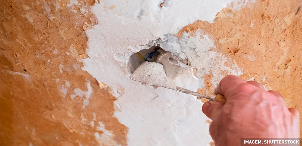 A determinação das propriedades físicas da pasta de gesso