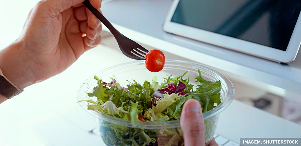 A alimentação saudável é um prato cheio para as empresas