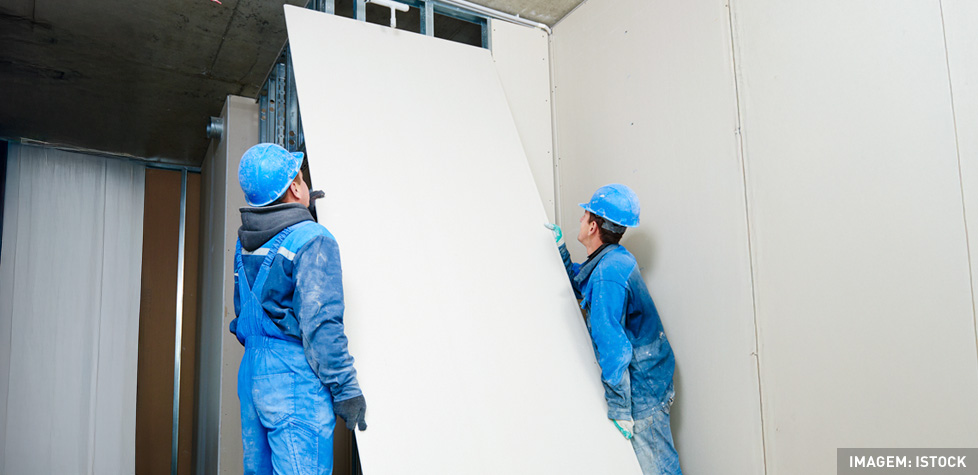 A manutenção dos sistemas construtivos em chapas de gesso para drywall