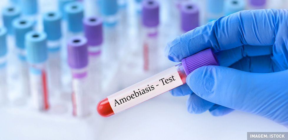 Os sintomas clínicos da amebíase