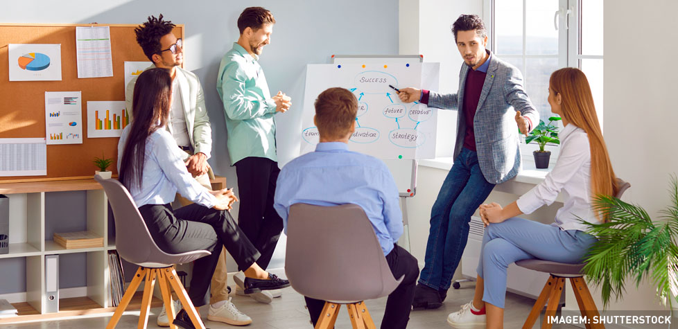 A gestão estratégica ocorre quando a liderança vai muito além da venda