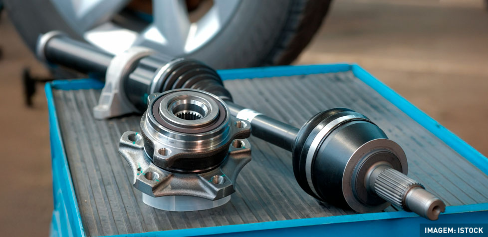 A conformidade do eixo veicular de caminhão, caminhão-trator, ônibus, reboque e semirreboque