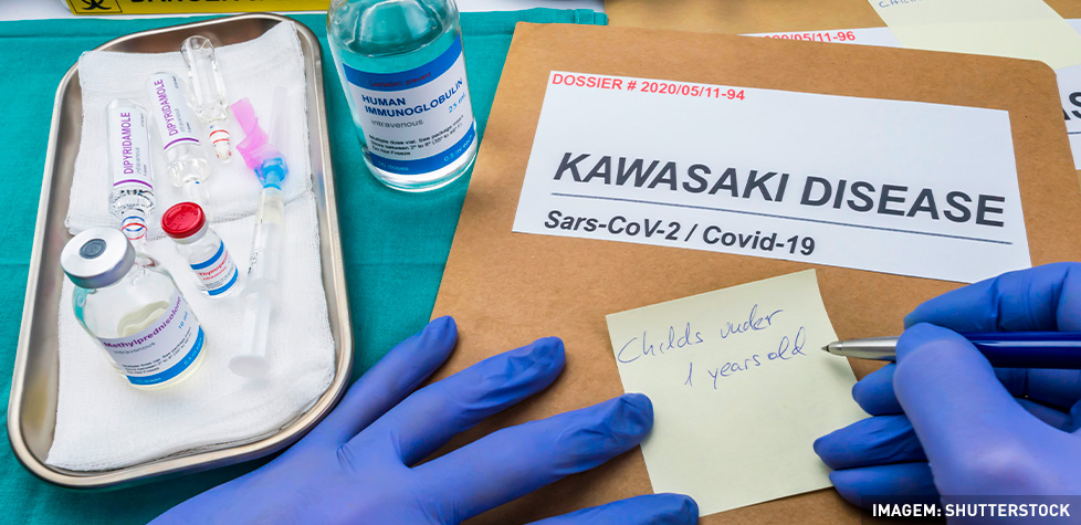 O diagnóstico clínico da doença de Kawasaki