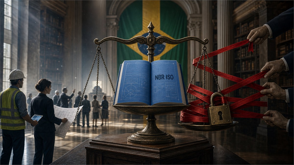 Os gestores da ABNT litigam de má-fé para tentar criar uma reserva de mercado sobre as NBR ISO