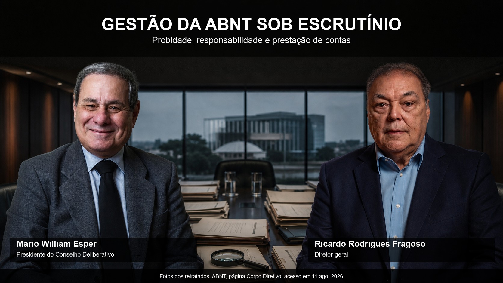 Os fatos que põem em dúvida a probidade dos gestores da ABNT