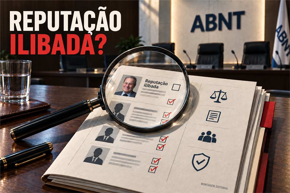 Como a reputação ilibada é aplicada em quem dirige a ABNT?