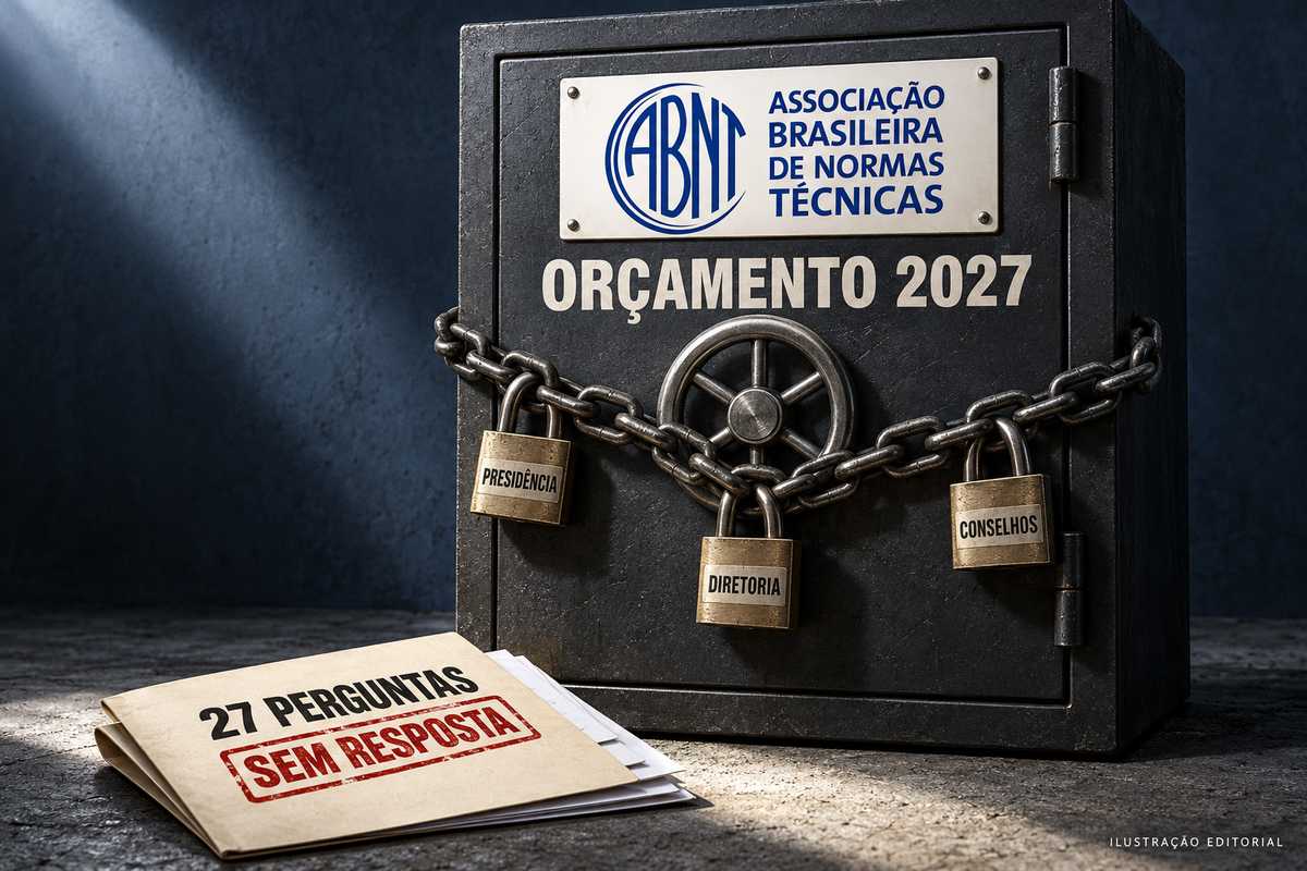 A ABNT anuncia o Orçamento 2027 e mantém perguntas sobre suas contas sem resposta