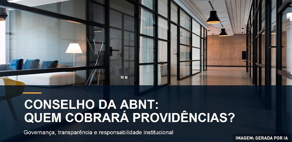 Conselho da ABNT: quem vai cobrar providências da direção?